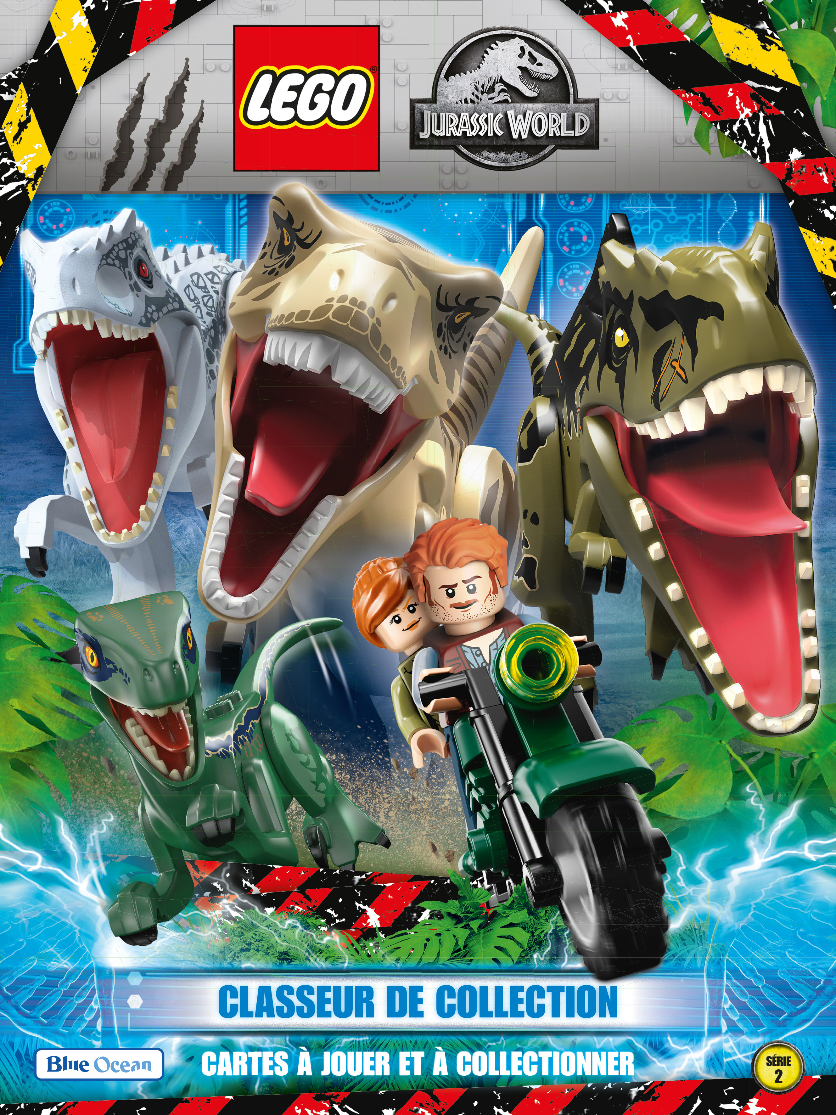Blue Ocean Entertainment: LEGO® Jurassic World™ Cartes à jouer et à  collectionner