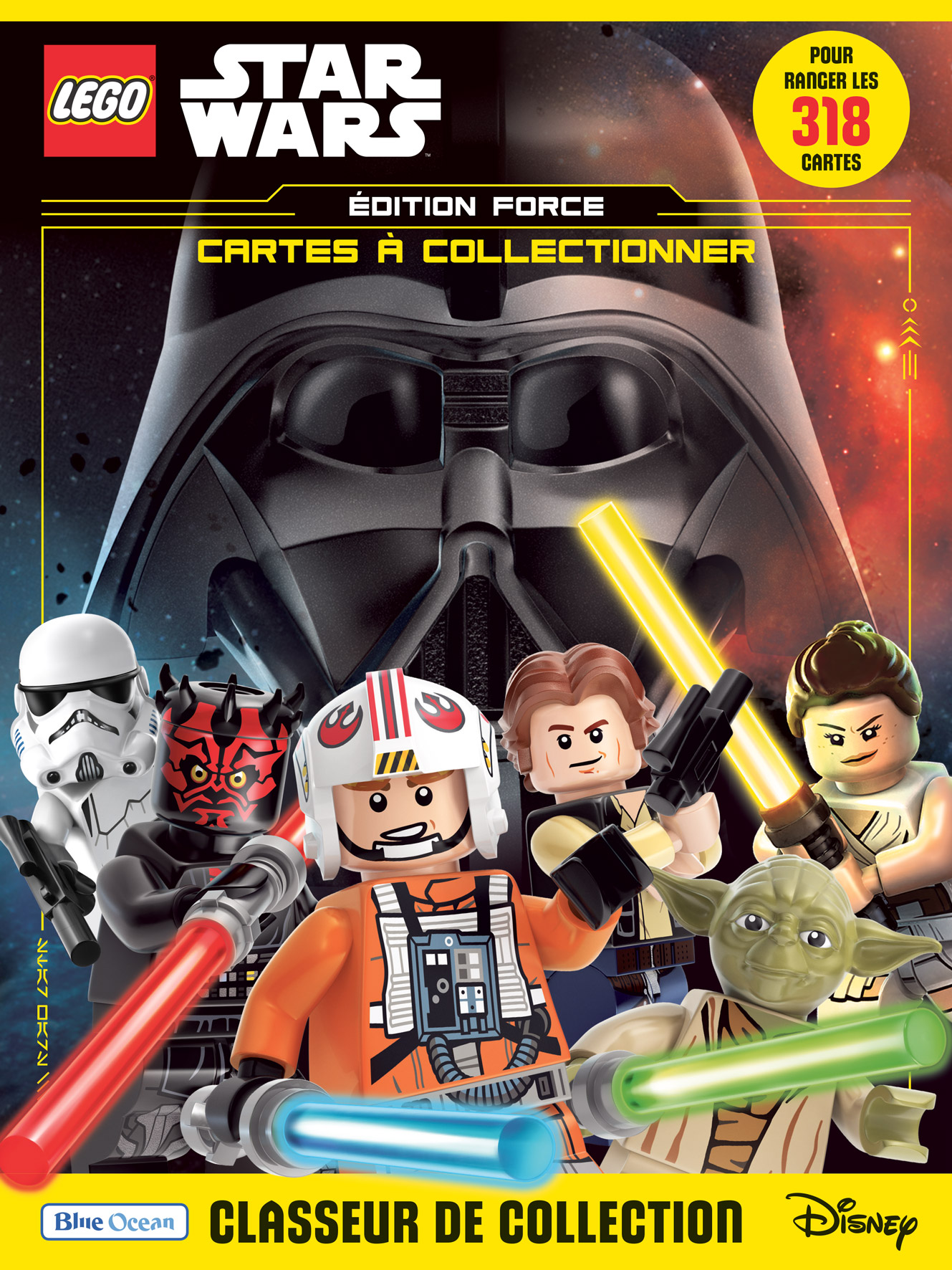  Star Wars Lego Cartes à Collectionner 5 Pochettes